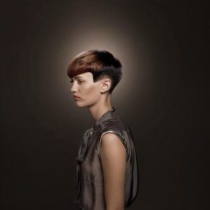 icono Collection 2012 Trends Hairfashion short hair blond Kurzhaarschnitt präzises Haare schneiden