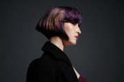icono Salon Look Collection 2020 concave bob dark violet