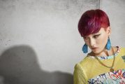 icono Collection 2019 Trends Hair fashion Salon Look short hair red hair violet fringe pixie